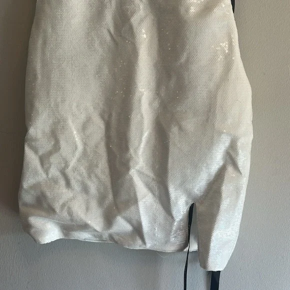 NWT Club L London Sequin Square Neck Mini Dress - Picture 5 of 9